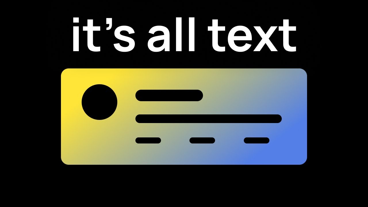 The 80% of UI Design – Typography